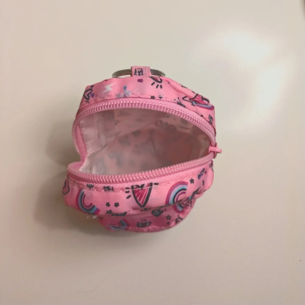 Mini Backpack Keychain with Rainbow Design - Picture 4 of 4